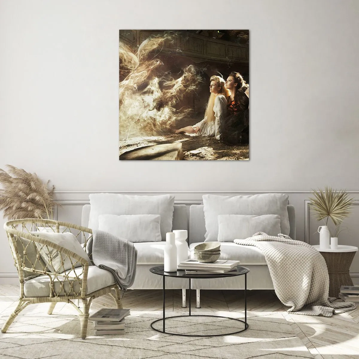 Obraz na skle - A bola poézia - 40x40 cm