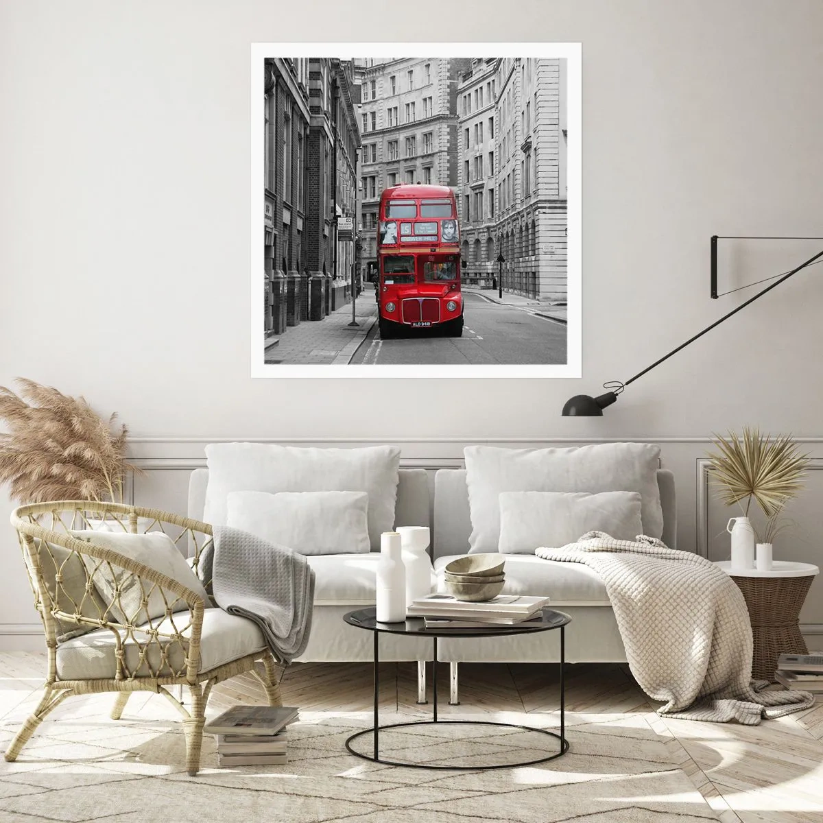 Plagát - Všednosť nemusí byť šedá - 40x40 cm