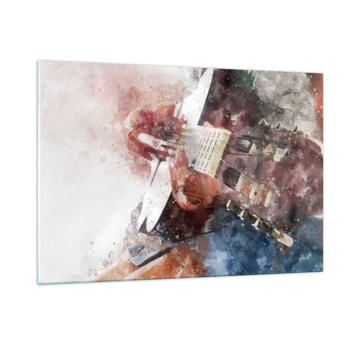 Obraz na skle - Čo si o tom myslíš? - 120x80 cm