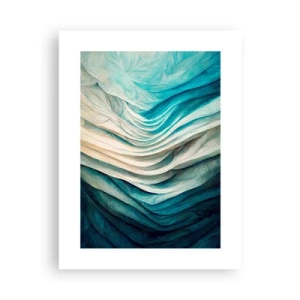 Plagát - Modrá neukojiteľnosť - 30x40 cm