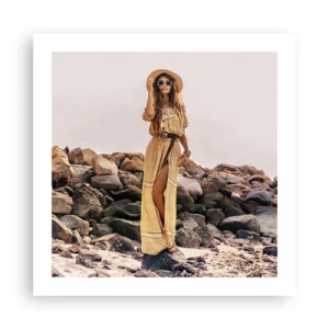 Plagát - Kúzlo kameňov - 50x50 cm