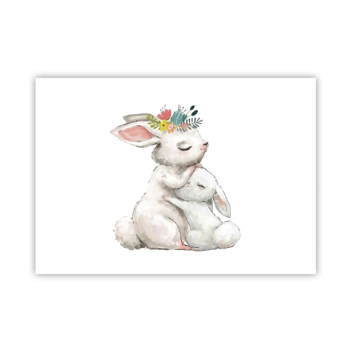 Plagát - Najlepšie je u mamy - 100x70 cm