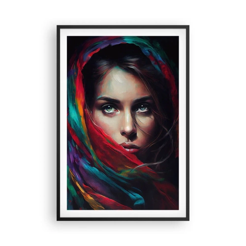 Plagát v čiernom ráme - Zelenooké tajomstvo - 61x91 cm