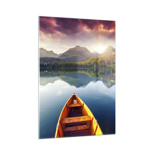 Obraz na skle - Nič proti prírode - 50x70 cm