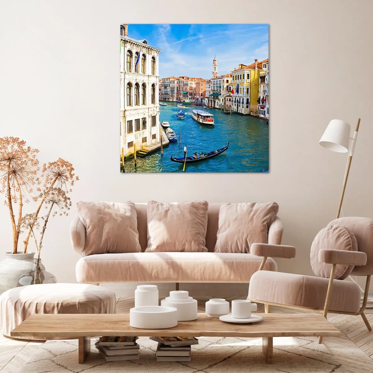 Obraz na plátne - Doprava jediná na svete - 60x60 cm