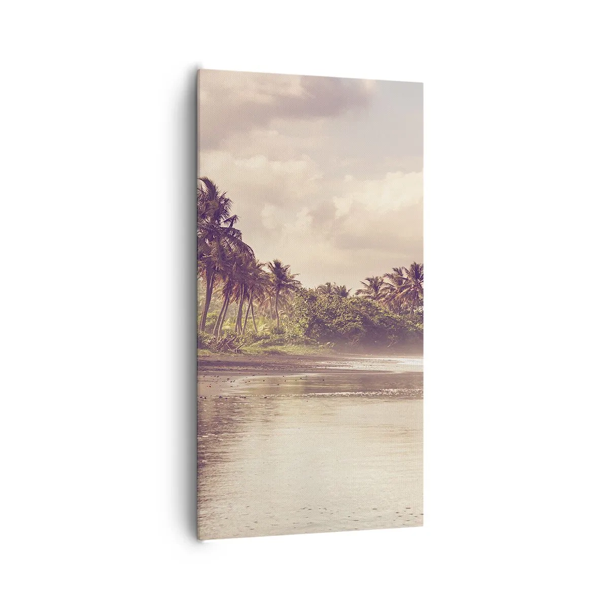 Obraz na plátne - Pohladenie vĺn - 65x120 cm