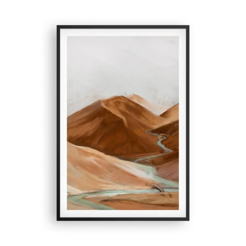 Plagát v čiernom ráme - K prameňu - 61x91 cm