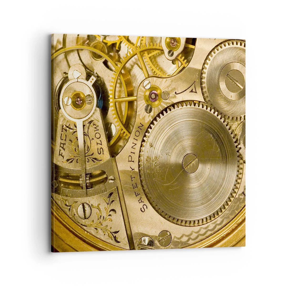 Obraz na plátne - Choď s duchom času - 70x70 cm