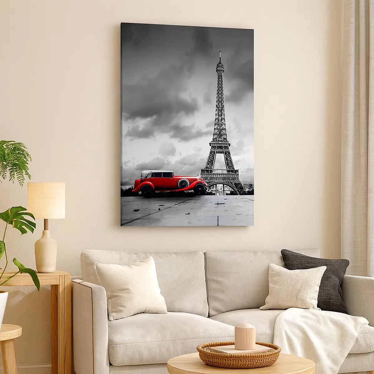 Obraz na plátne - Nie tak dávno v Paríži - 50x70 cm