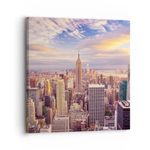 Obraz na plátne - Dosiahnuť samotné oblaky - 30x30 cm