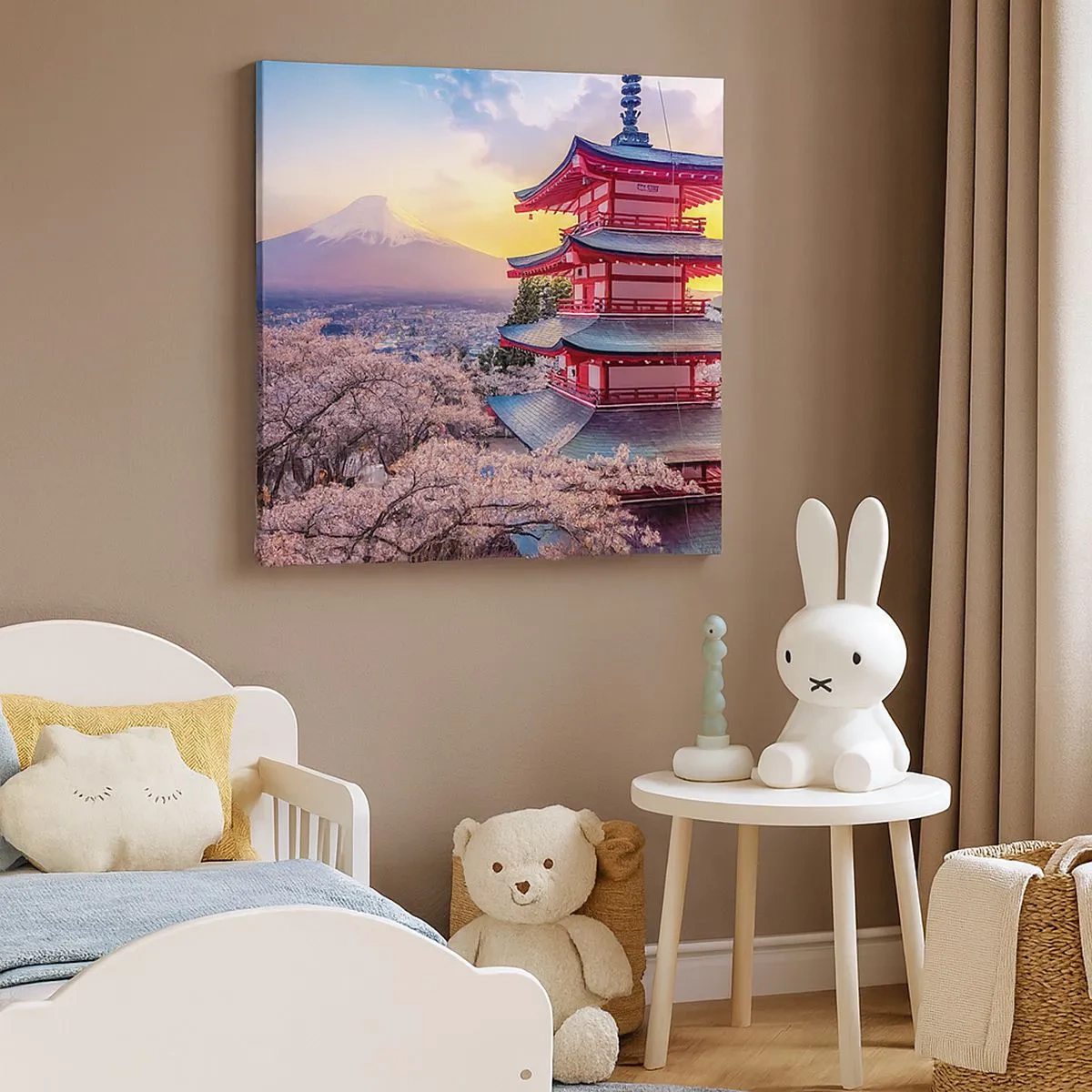 Obraz na plátne - Podstata japonského ducha - 30x30 cm