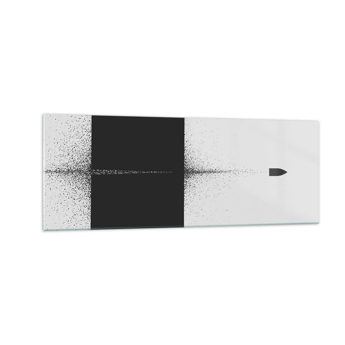 Obraz na skle - Priamo k cieľu - 140x50 cm