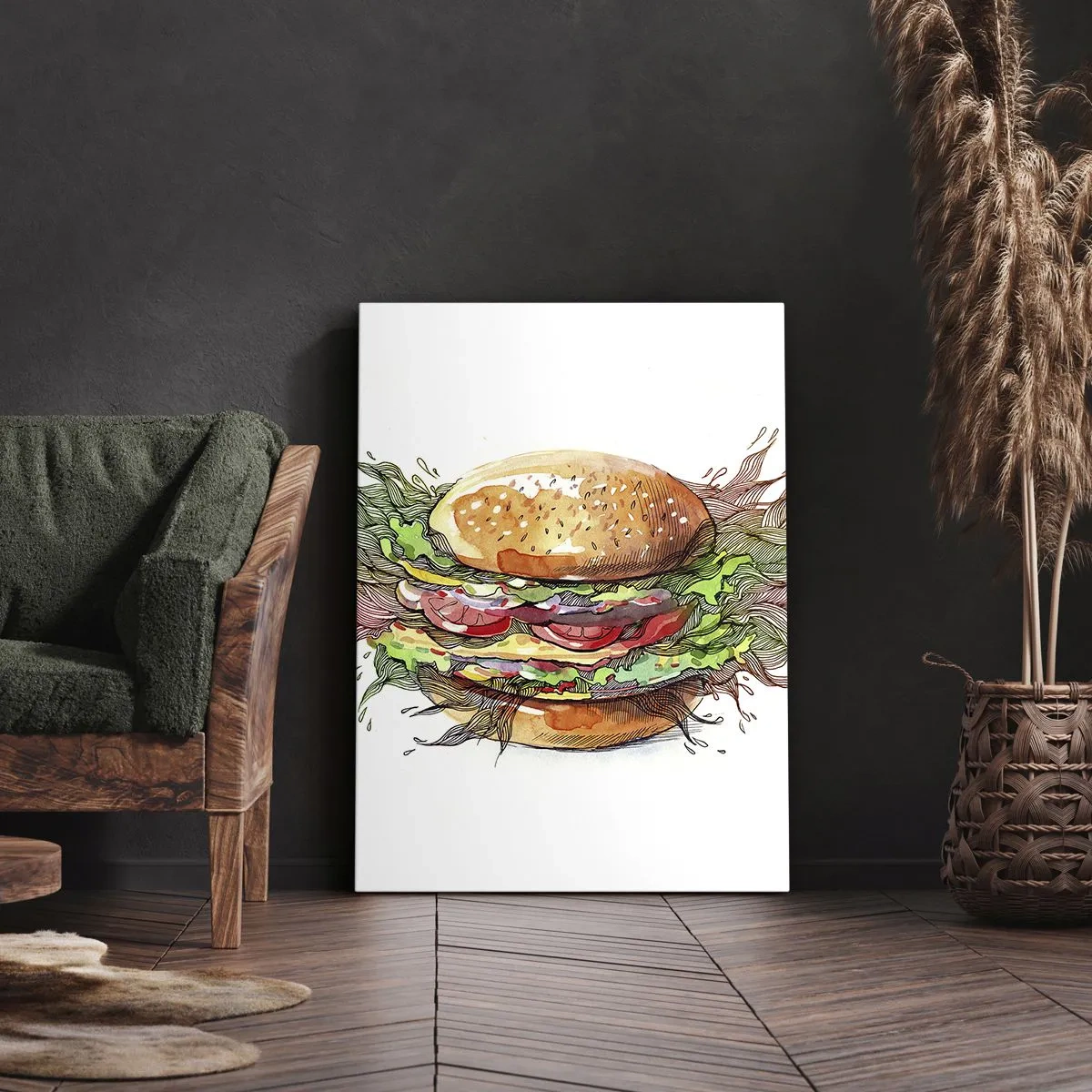 Obraz na plátne - Horúce pokušenie - 50x70 cm