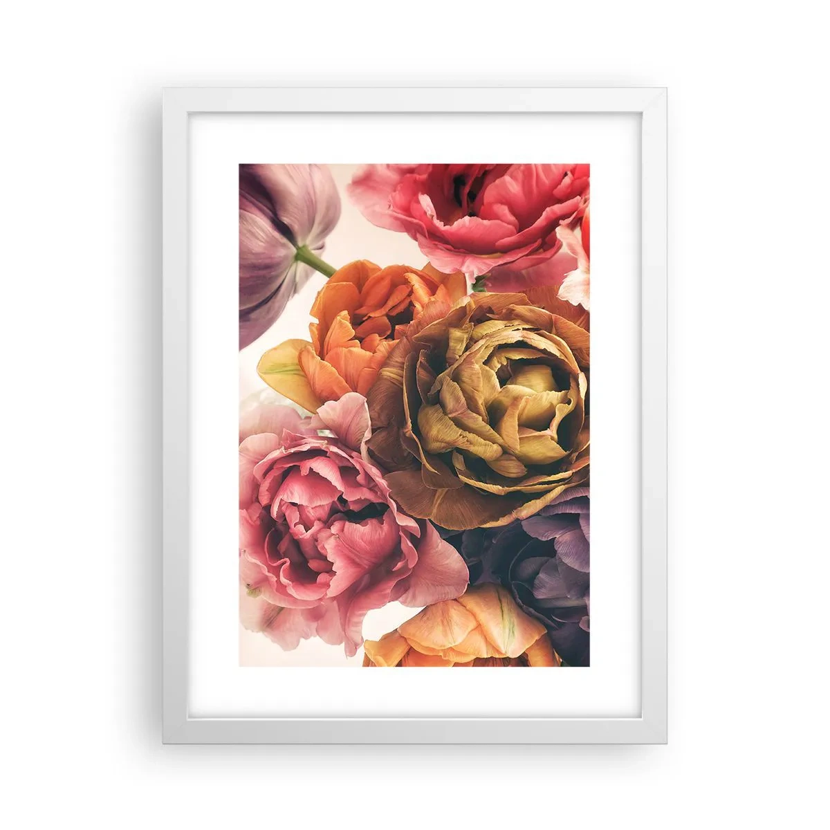 Plagát v bielom ráme - Oslava života - 30x40 cm