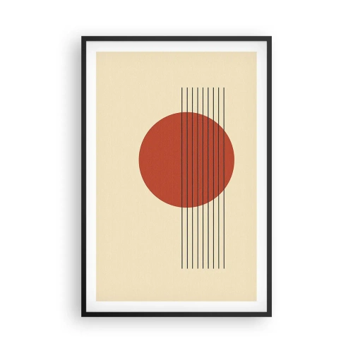 Plagát v čiernom ráme - Stále dookola - 61x91 cm