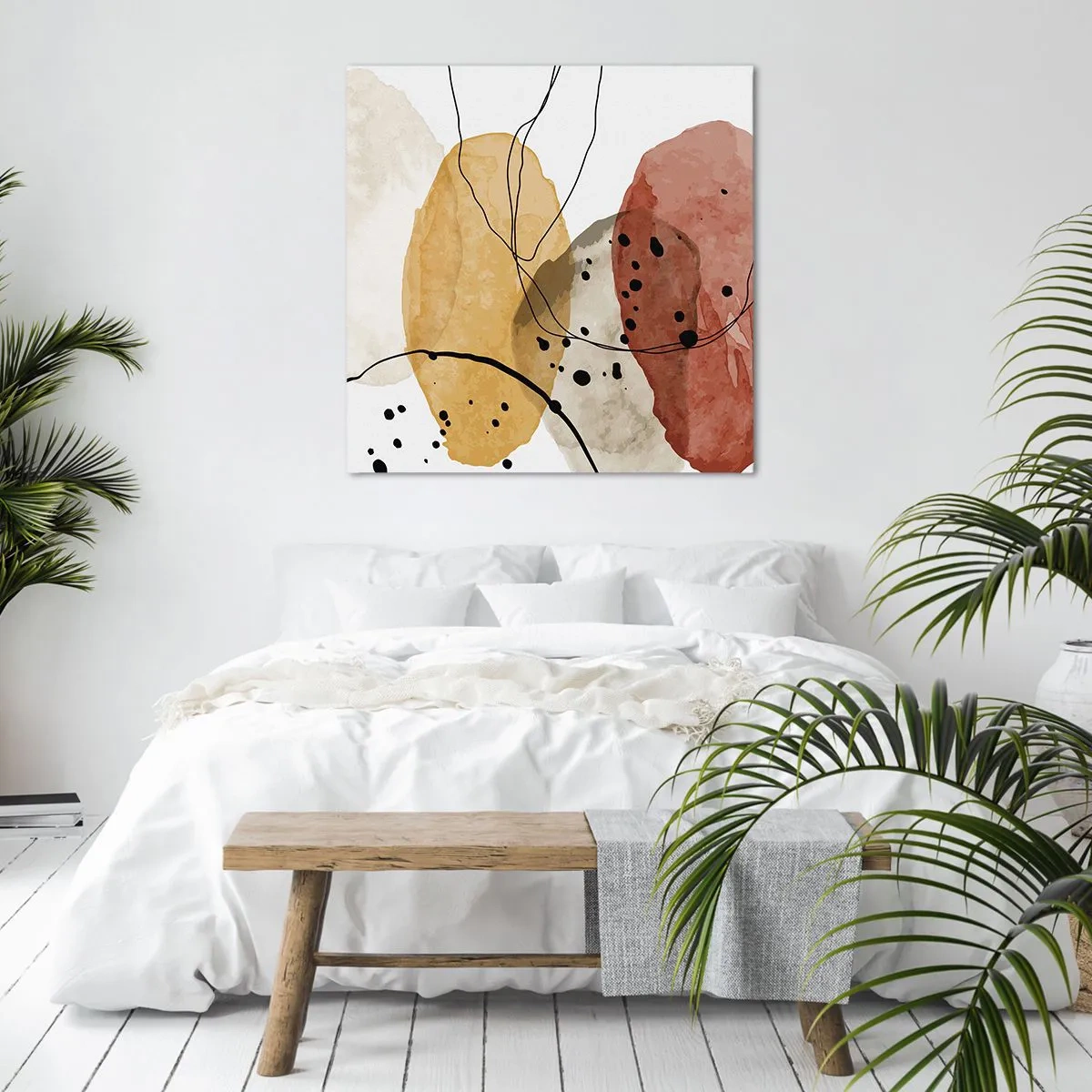 Obraz na plátne - Ako ľahký, priezračný vzduch - 70x70 cm