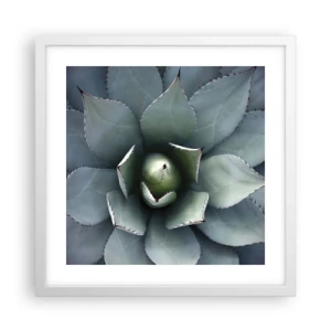 Plagát v bielom ráme - Zvádza a varuje - 40x40 cm