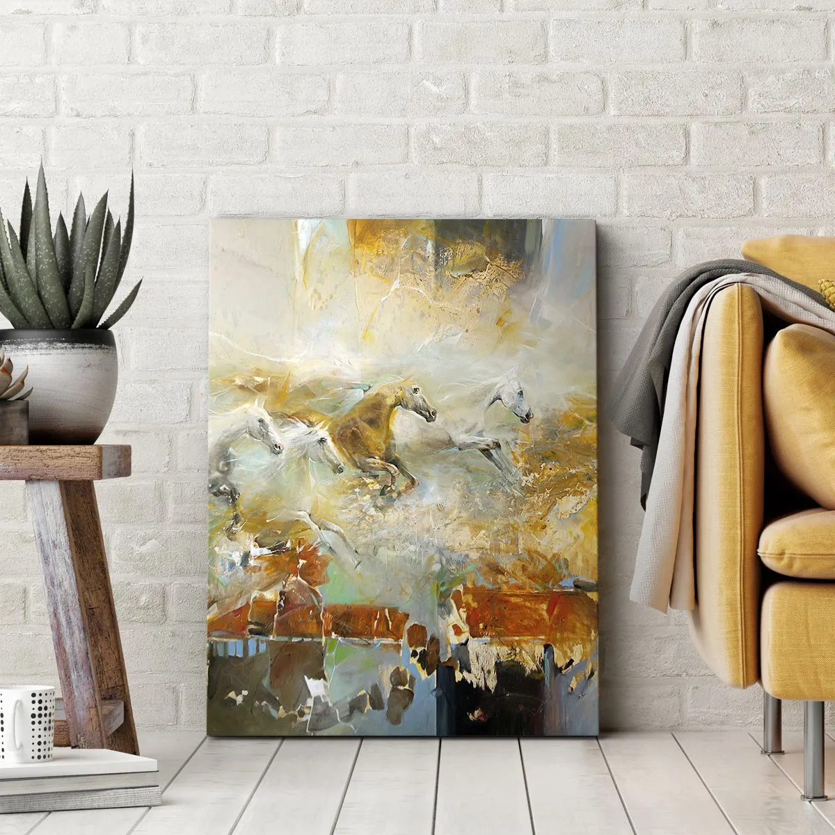 Obraz na plátne - Cvála svetlom - 45x80 cm