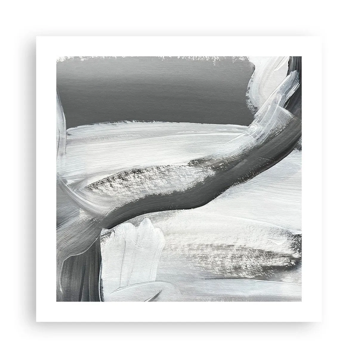 Plagát - Pevným pohybom - 50x50 cm