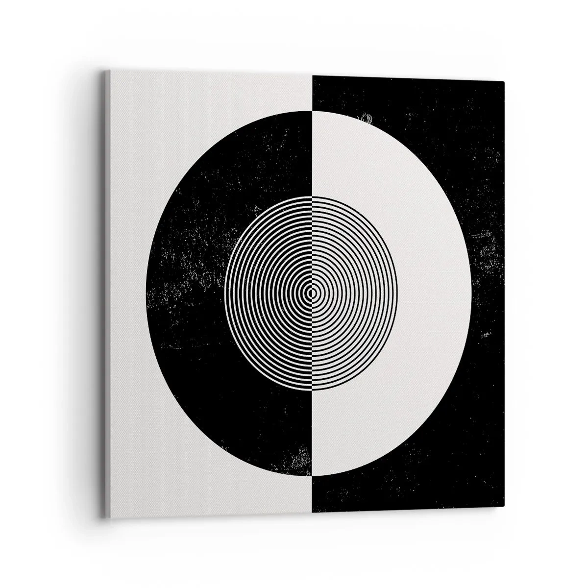 Obraz na plátne - Harmónia v čiernej a bielej - 70x70 cm
