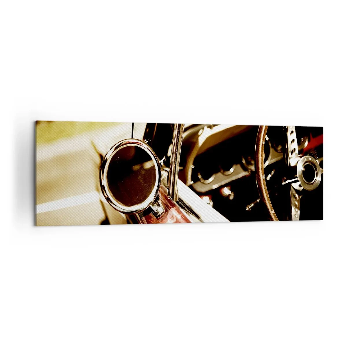 Obraz na plátne - Auto s dušou - 160x50 cm