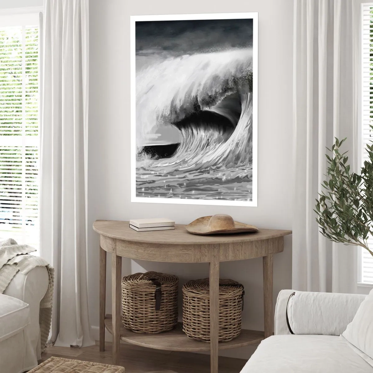 Plagát - Hnev oceánu - 40x50 cm