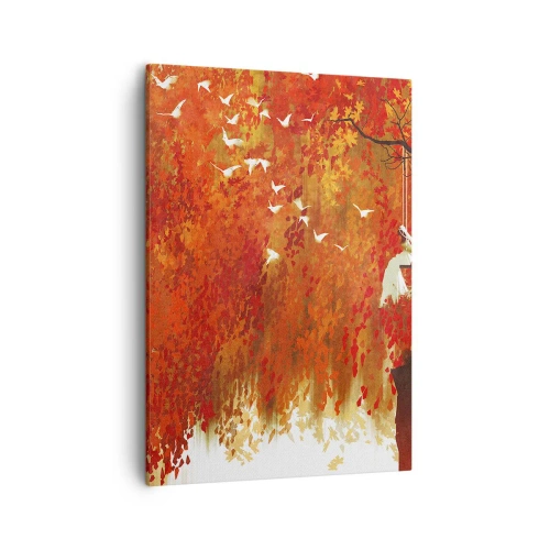 Obraz na plátne - Poletí s nimi? - 50x70 cm