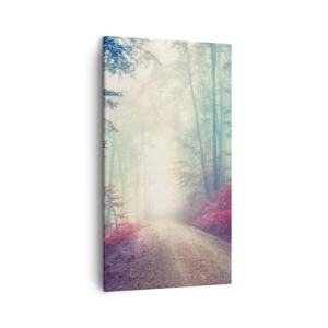 Obraz na plátne - Je dobre vstať s východom slnka - 45x80 cm