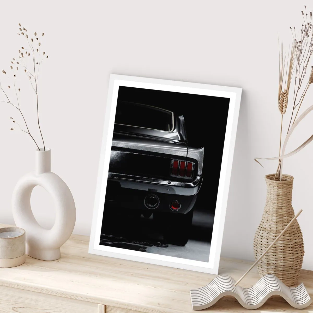 Plagát v bielom ráme - Kúzlo klasiky - 50x70 cm