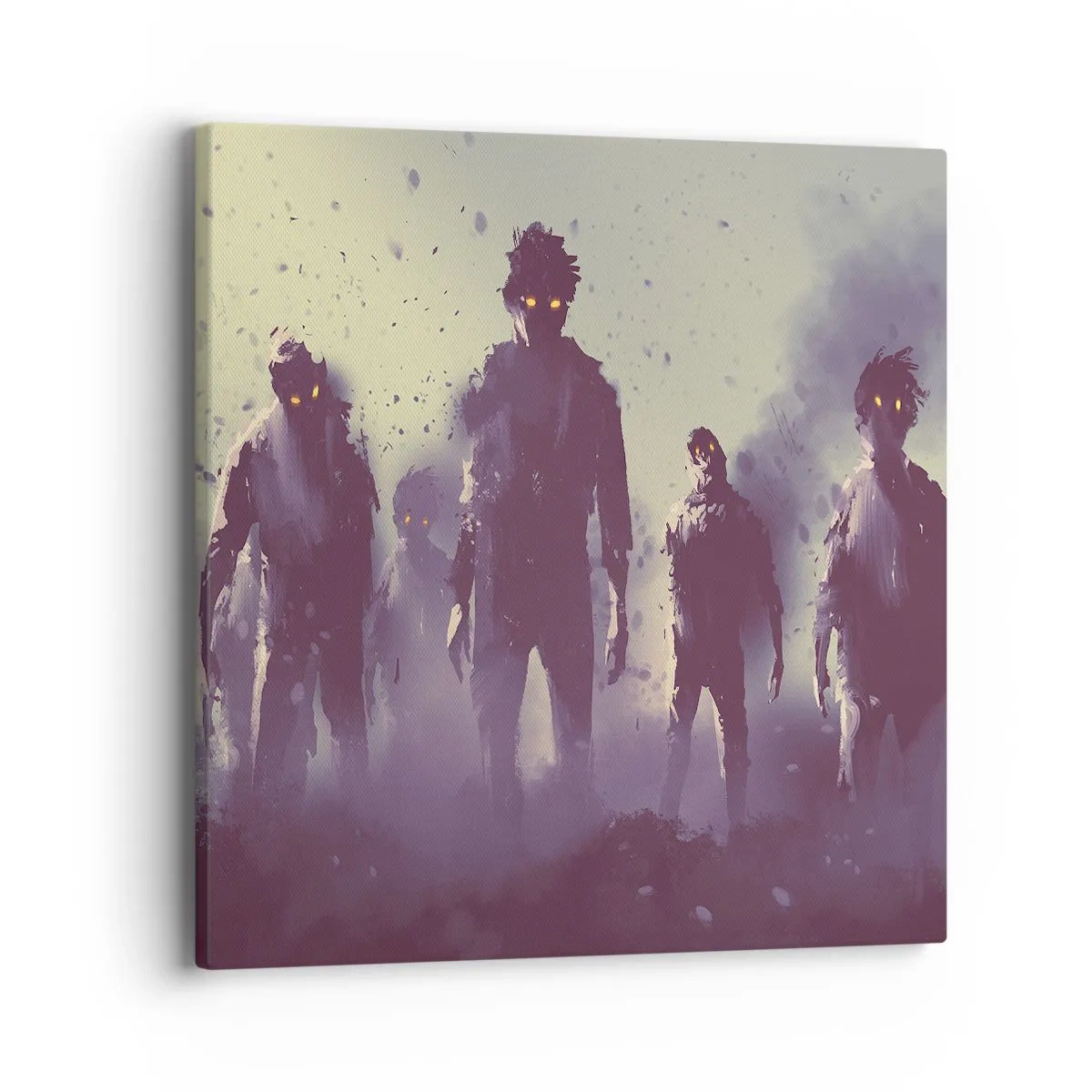 Obraz na plátne - Dávaj pozor! Prichádzajú - 40x40 cm