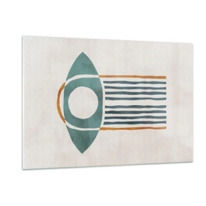 Obraz na skle - Znaky a rituály - 120x80 cm