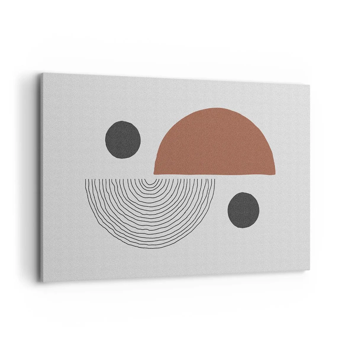 Obraz na plátne - Dokonalosť kruhu - 120x80 cm