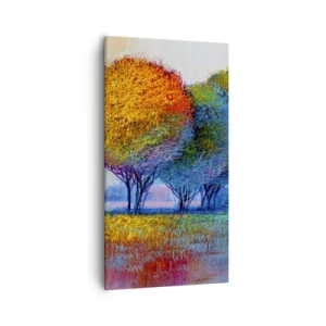 Obraz na plátne - Trs žiarivých farieb - 55x100 cm