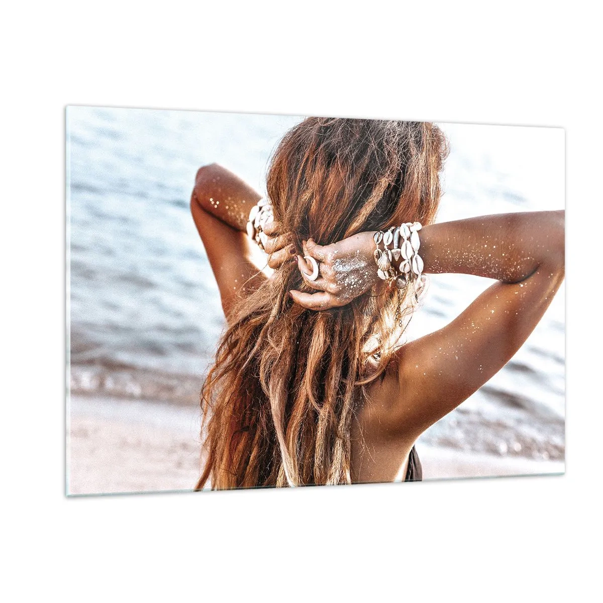 Obraz na skle - Sestra vody a slnka - 120x80 cm