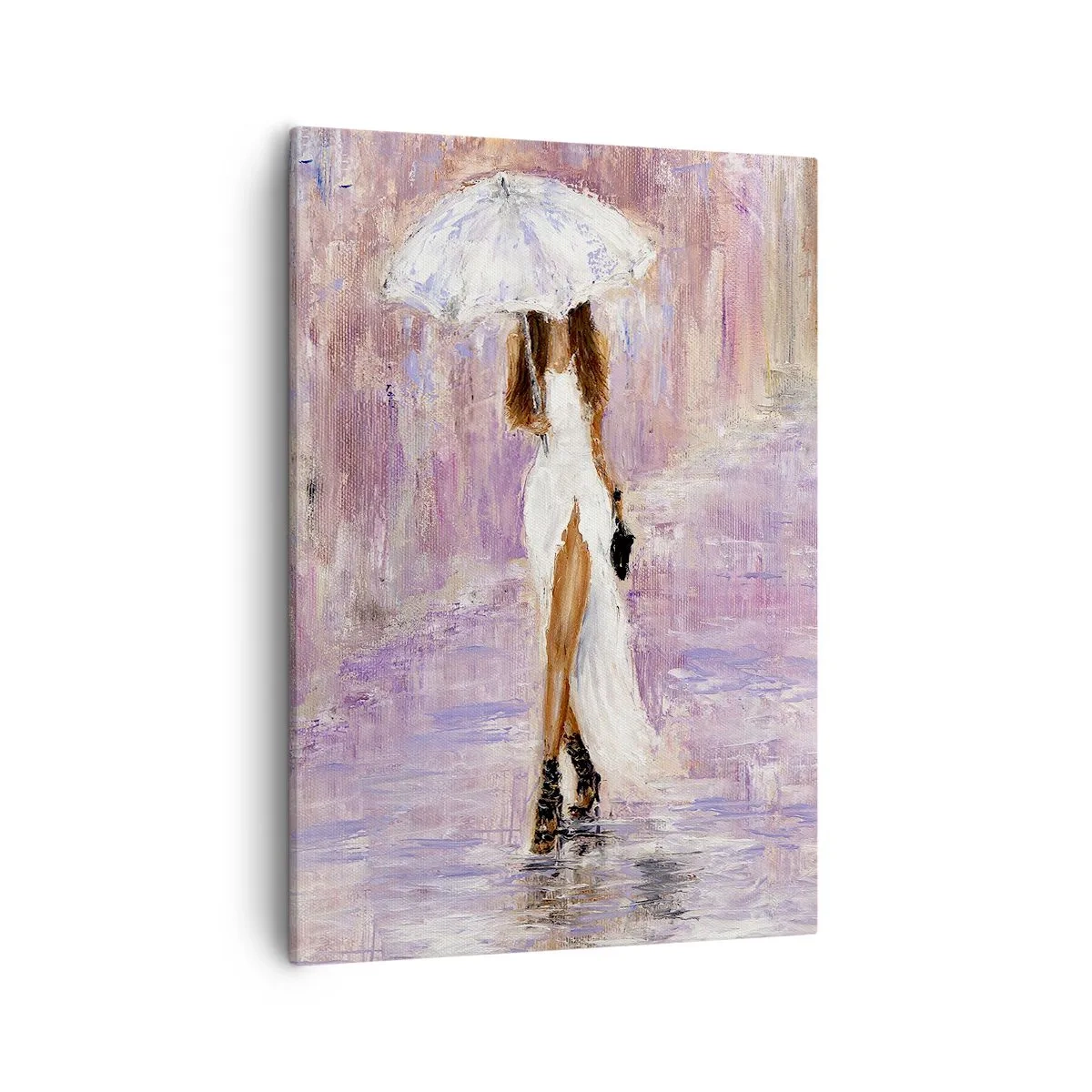Obraz na plátne - V ľaliovom daždi - 50x70 cm