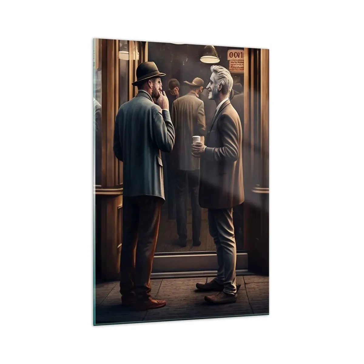 Obraz na skle - Dobrá chvíľa dňa - 70x100 cm