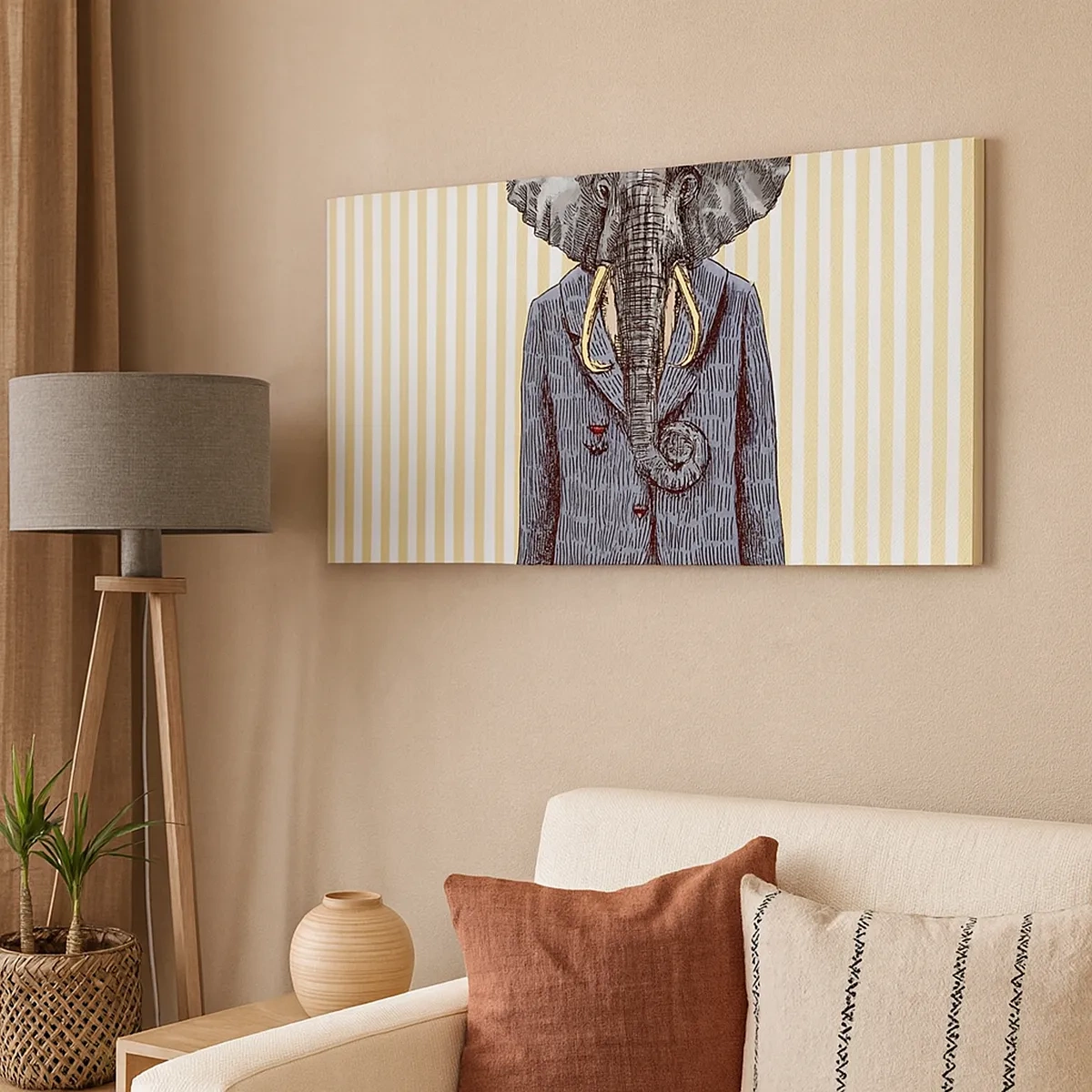 Obraz na plátne - Elegantný od prírody - 30x30 cm