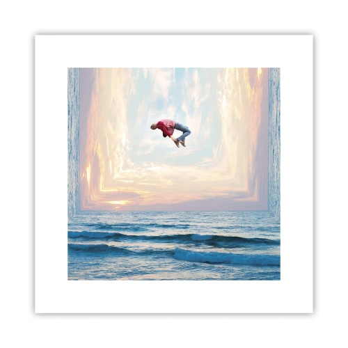 Plagát - Do inej dimenzie - 30x30 cm