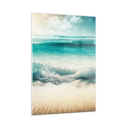 Obraz na skle - Kľud oceánu - 50x70 cm