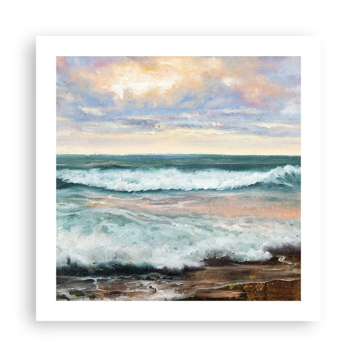 Plagát - Tu uhladíš dušu - 50x50 cm