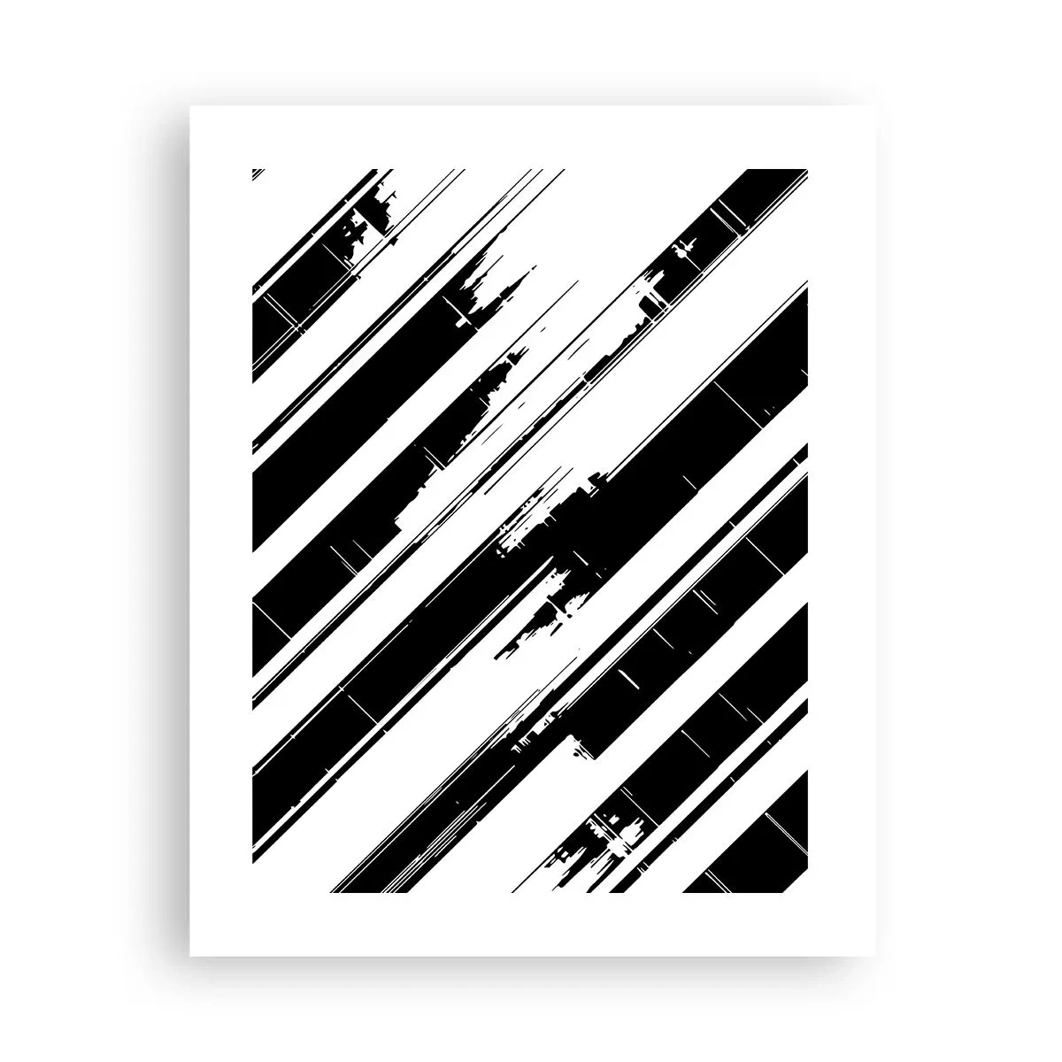 Plagát - Intenzívna a dynamická kompozícia - 40x50 cm