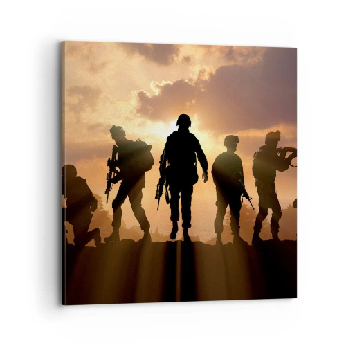 Obraz na plátne - Brothers in arms - 70x70 cm