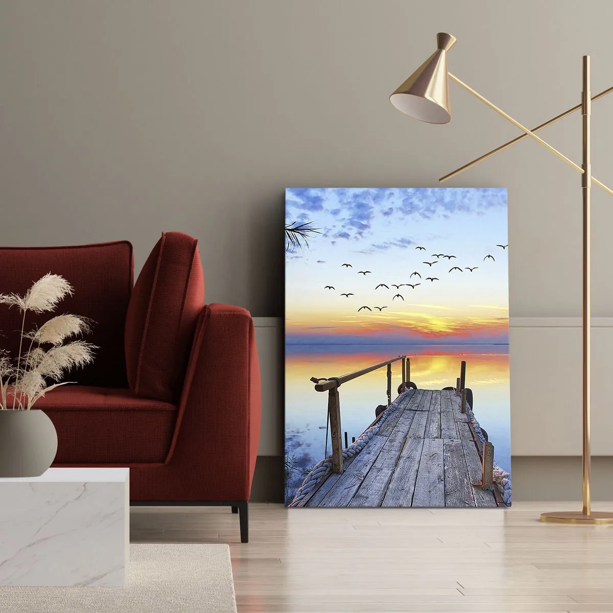 Obraz na plátne - Je čas isť späť… - 50x70 cm