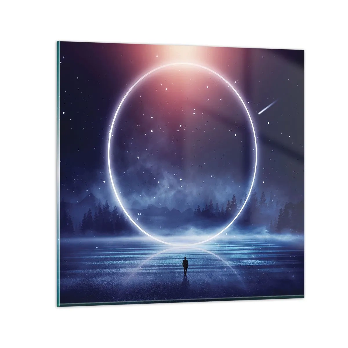 Obraz na skle - Už sú tu... - 30x30 cm