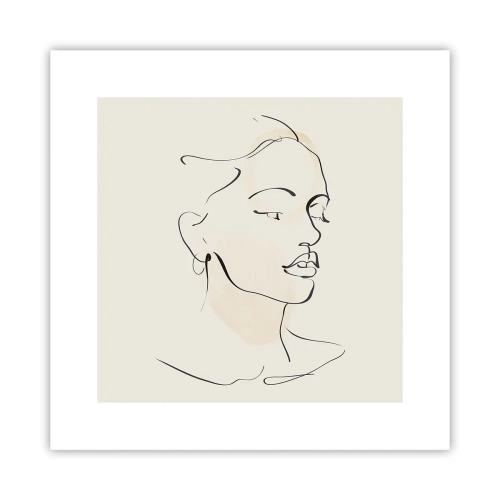 Plagát - Výrazným ťahom - 30x30 cm