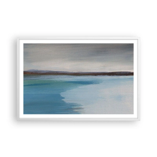 Plagát v bielom ráme - Horizontálna krajina - 91x61 cm