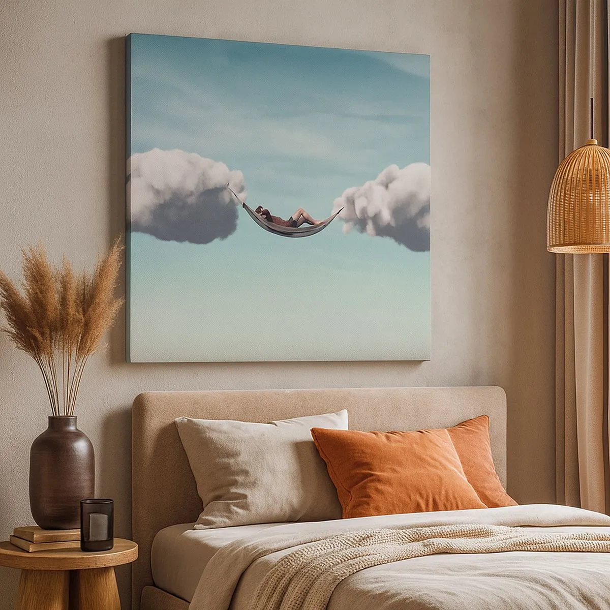 Obraz na plátne - Blaženosť okamihu - 30x30 cm