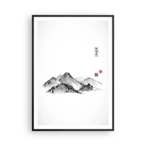 Plagát v čiernom ráme - Za hranicou vzdialenosti - 70x100 cm