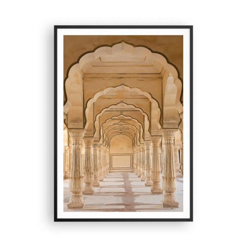 Plagát v čiernom ráme - V maharádžovom paláci - 70x100 cm