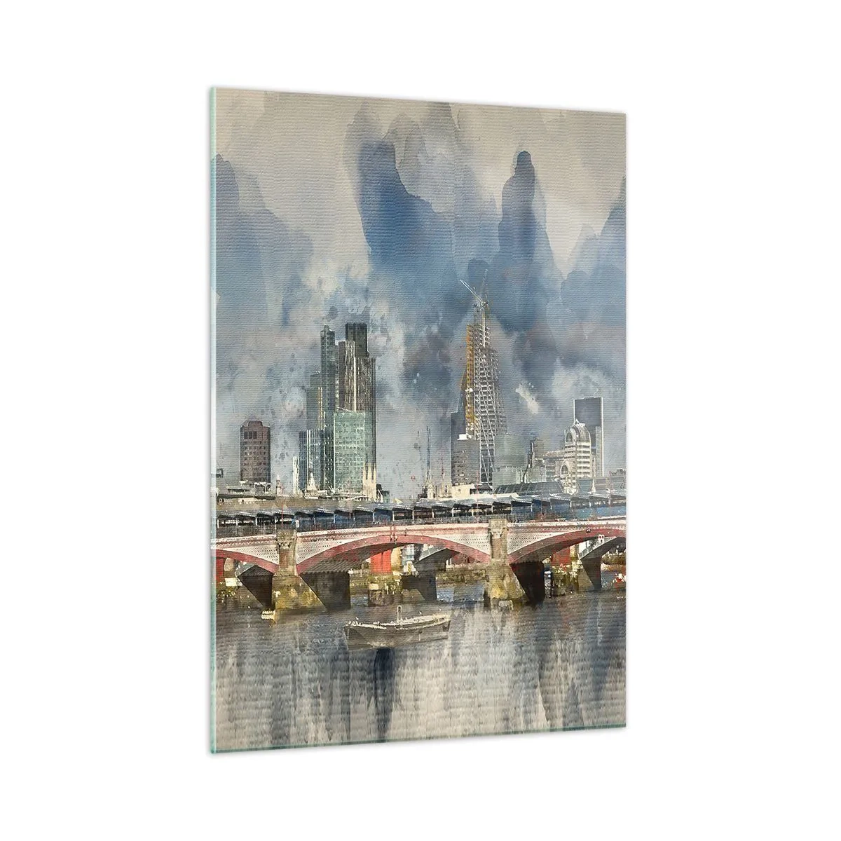 Obraz na skle - Londýn v celej svojej kráse - 50x70 cm